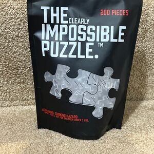 The Clearly Impossible 200 Piece Puzzle WTF Edition Adult Game